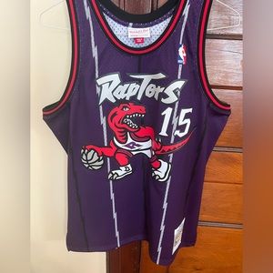 Mitchell & Ness Vince Carter Hardwood Classics Raptors Jersey